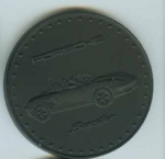 Original Porsche Calendar Coin 1997