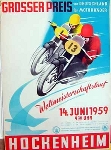 Original Renn 1959 Grosser Preis