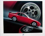 Porsche 944 Turbo Poster, 1986
