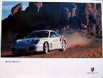 Porsche Original Werbeposter - Porsche 911 Turbo Pikes - Gut Erhalten
