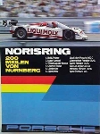 Porsche Original Rennplakat 1987 - 200 Meilen Norisring - Leichte Gebrauchsspuren