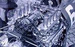 Nino Vaccarella V8-engine Ferrari 158