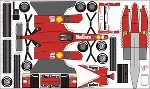 Construction Print Ferrari F1 2000