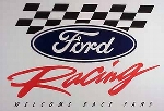 Ford Racing Welcome Race Fans, Original Ford Poster