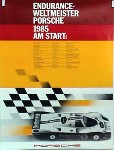 Porsche Original 1985 - Endurance Weltmeister - Leichte Gebrauchsspuren