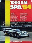 Porsche Original 1984 -1000 Km Spa - Leichte Gebrauchsspuren