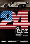 24 Hours Of Daytona 1970 - Porsche Reprint Poster
