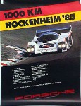 Porsche Original 1985 - 1000 Km Hockenheim - Gut Erhalten