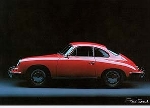 Porsche 356 - Postcard Reprint