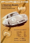Porsche Race Reprint 356 Alpenfahrt - Postcard Reprint