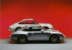 Porsche 993/911 - Postkarte Reprint