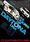 Porsche Postkarte - 24 Stunden Von Daytona 1971