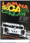 Porsche Postkarte - Can-am Laguna Seca 1972