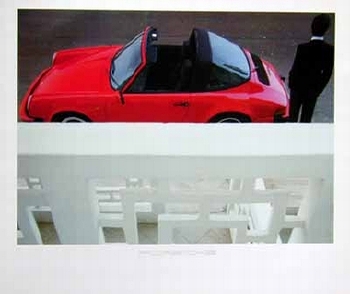 Porsche 911 Targa Poster, 1984