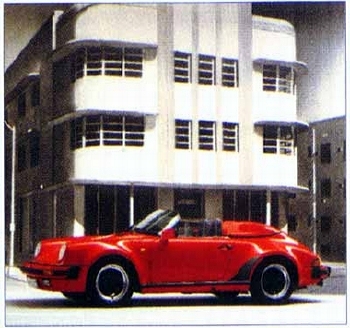Porsche 911 Speedster, Poster 1989