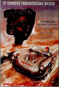 Porsche Race Reprint Carrera Panamericana