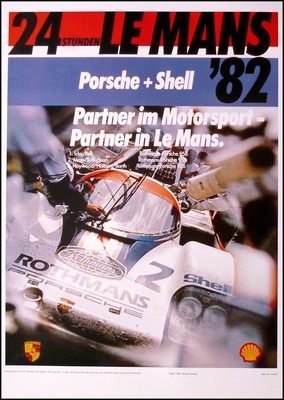 24 Hours Of Le Mans 1982 - Porsche Reprint