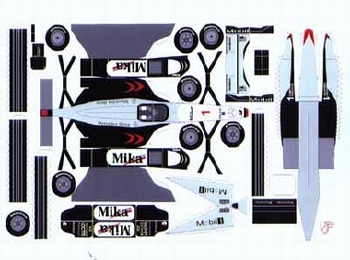 Construction Card Formula 1 2000