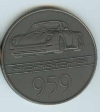 Original Porsche Calendar Coin 1985