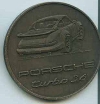 Original Porsche Kalendermünze 1993 Turbo