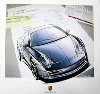 Design Studie Porsche 911 Carrera Coupé - Poster