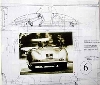 Poster 50 Years Of Porsche 1998, Prof. Ferry Porsche On His No. 1