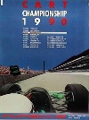 Porsche Original Werbeplakat - Porsche Cart Championship 1990 - Gut Erhalten