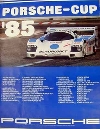 Porsche Original Rennplakat1985 - Porsche Cup J. Mass - Gut Erhalten