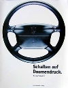 Porsche Original Werbeposter - Schalten Auf Daumendruck - Gut Erhalten