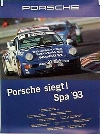 Porsche Original Siegt Spa 1993