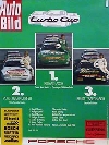Porsche Original Werbeplakat 1987 - Turbocup - Gut Erhalten