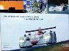 Audi Original Renn Poster. 24 Stunden Le Mans. Doppelsieg 2001