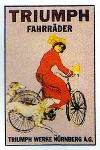 Classic Ad Bicycle Triumph