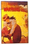 Klassische Werbung Fahrrad Wartburg