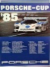 Porsche Cup 1985 - Porsche Original Racing Poster - Mint Condition