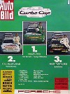 Porsche Original Werbeplakat 1987 - Turbocup - Lädiert