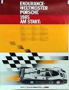 Porsche Original 1985 - Endurance Weltmeister - Leichte Gebrauchsspuren