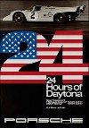 24 Hours Of Daytona 1970 - Porsche Reprint Poster