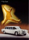 John Lennon Drove Mercedes Benz - Postcard Reprint