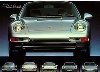 Porsche 911 Carrera 993 Front-evolution - Postcard Reprint