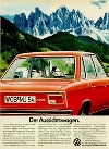Vw Volkswagen K 70 Werbung