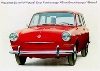 Vw Volkswagen Variant Advertisement 1964