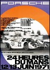 Porsche Postkarte - 24 Stunden Von Le Mans 1971