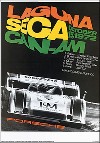 Porsche Postkarte - Can-am Laguna Seca 1972